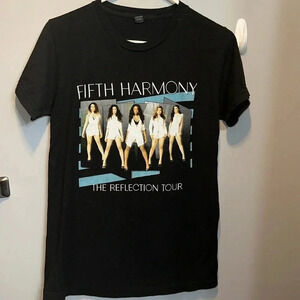 fifth harmony 5th Harmony tshirt the reflection tour small black short sleeve